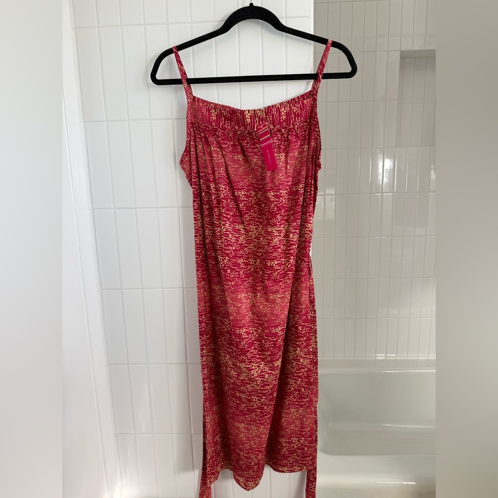 NWT BCBGirls 100% Cotton Voile Print Dress, Size M